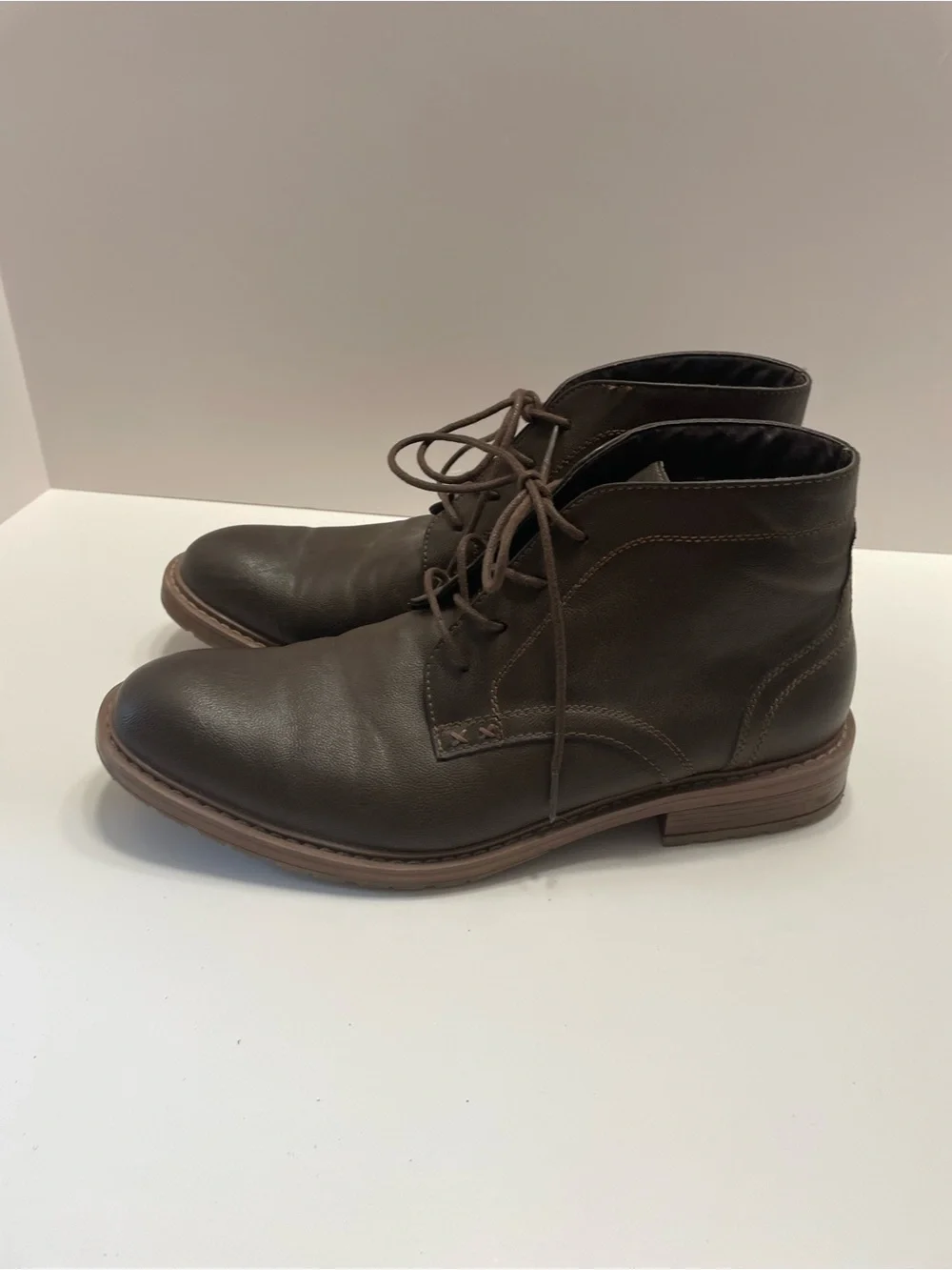 Perry Ellis Dark Brown Clayton Chukka Boots
